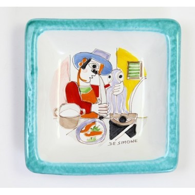 Square Plate Folk Octopus Cutting PQFK-11 Square Plate Folk Octopus Cutting PQFK-11